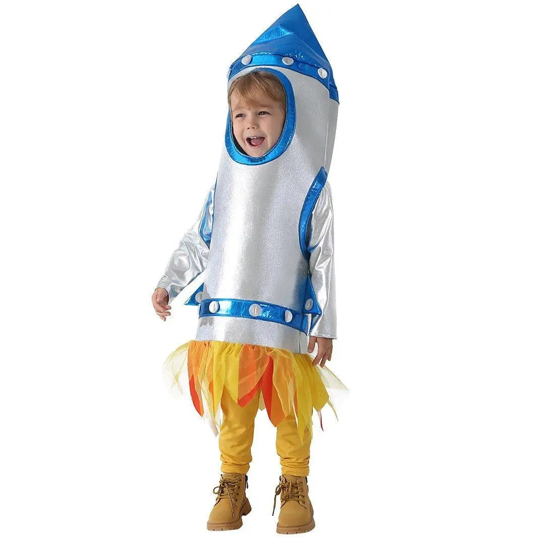 Children's Rocket Astronaut Costume Space Stage Outfit for Kindergarten Performances - Pajamasbuy