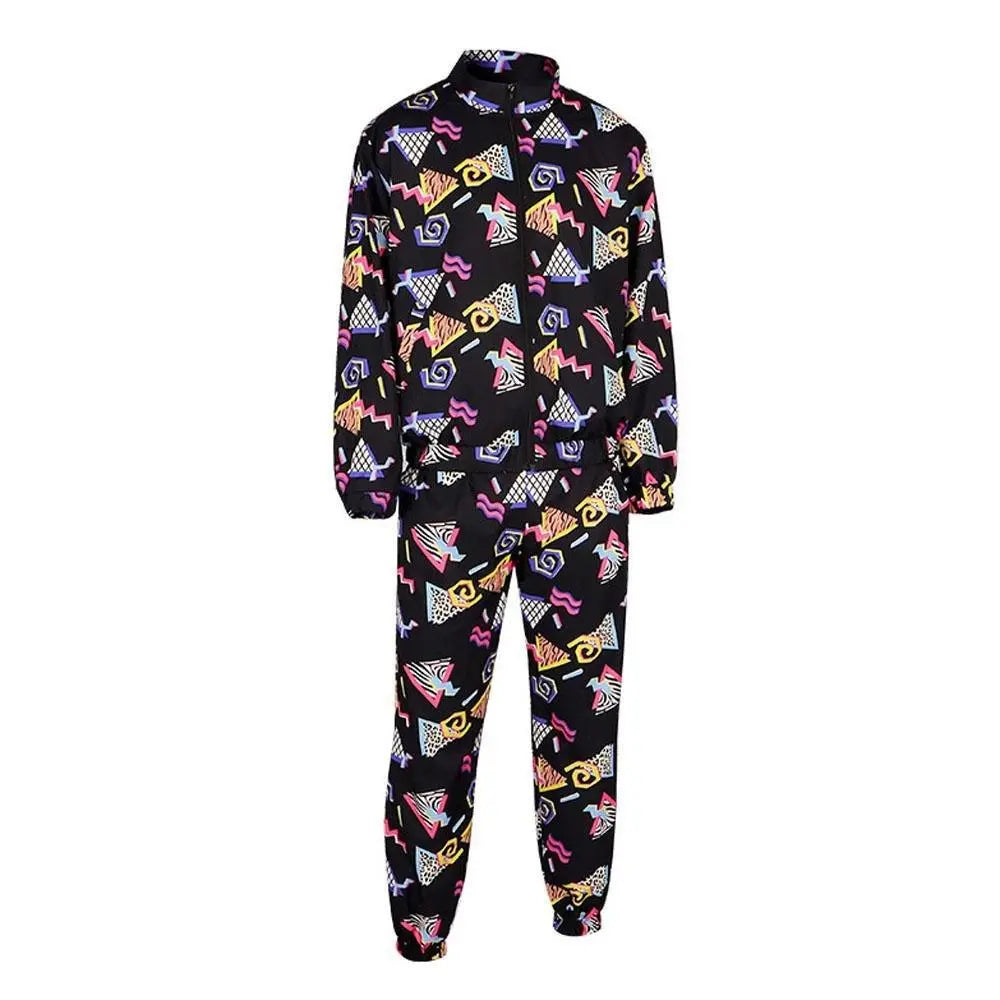 Retro Disco Hippie Hip - Hop Halloween Costume for Cosplay Party and Stage Performances Unisex - Pajamasbuy