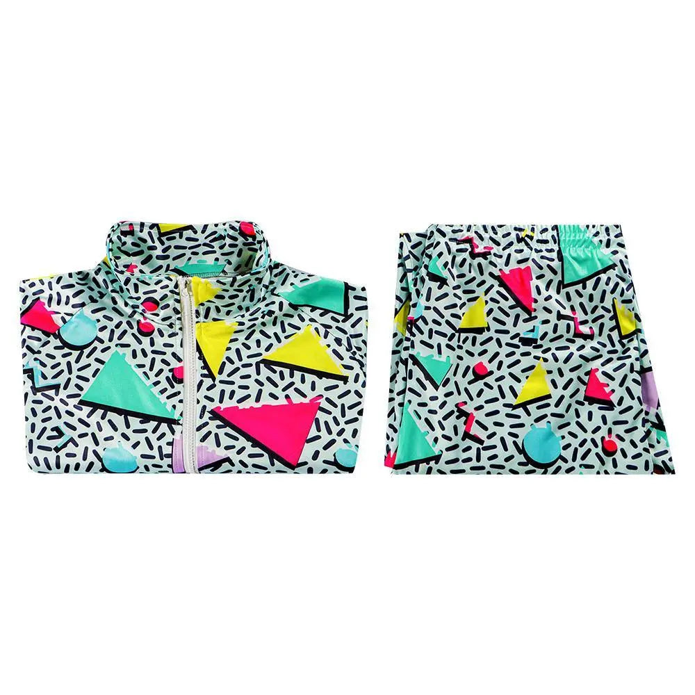 Retro Disco Hippie Hip - Hop Halloween Costume for Cosplay Party and Stage Performances Unisex - Pajamasbuy