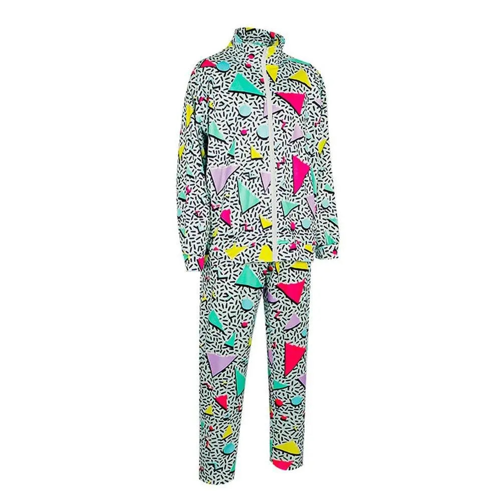 Retro Disco Hippie Hip - Hop Halloween Costume for Cosplay Party and Stage Performances Unisex - Pajamasbuy