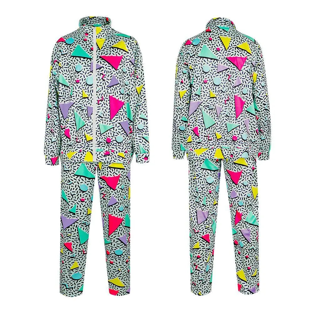 Retro Disco Hippie Hip - Hop Halloween Costume for Cosplay Party and Stage Performances Unisex - Pajamasbuy