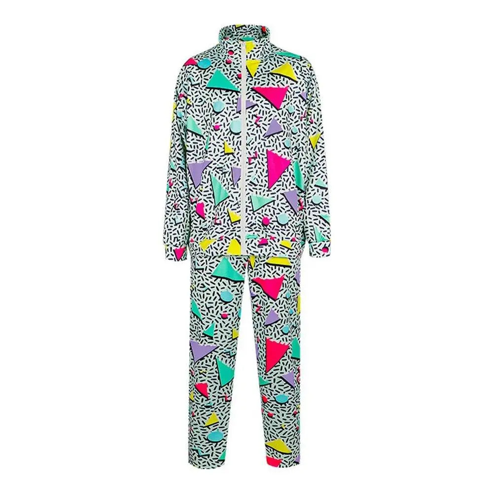Retro Disco Hippie Hip - Hop Halloween Costume for Cosplay Party and Stage Performances Unisex - Pajamasbuy