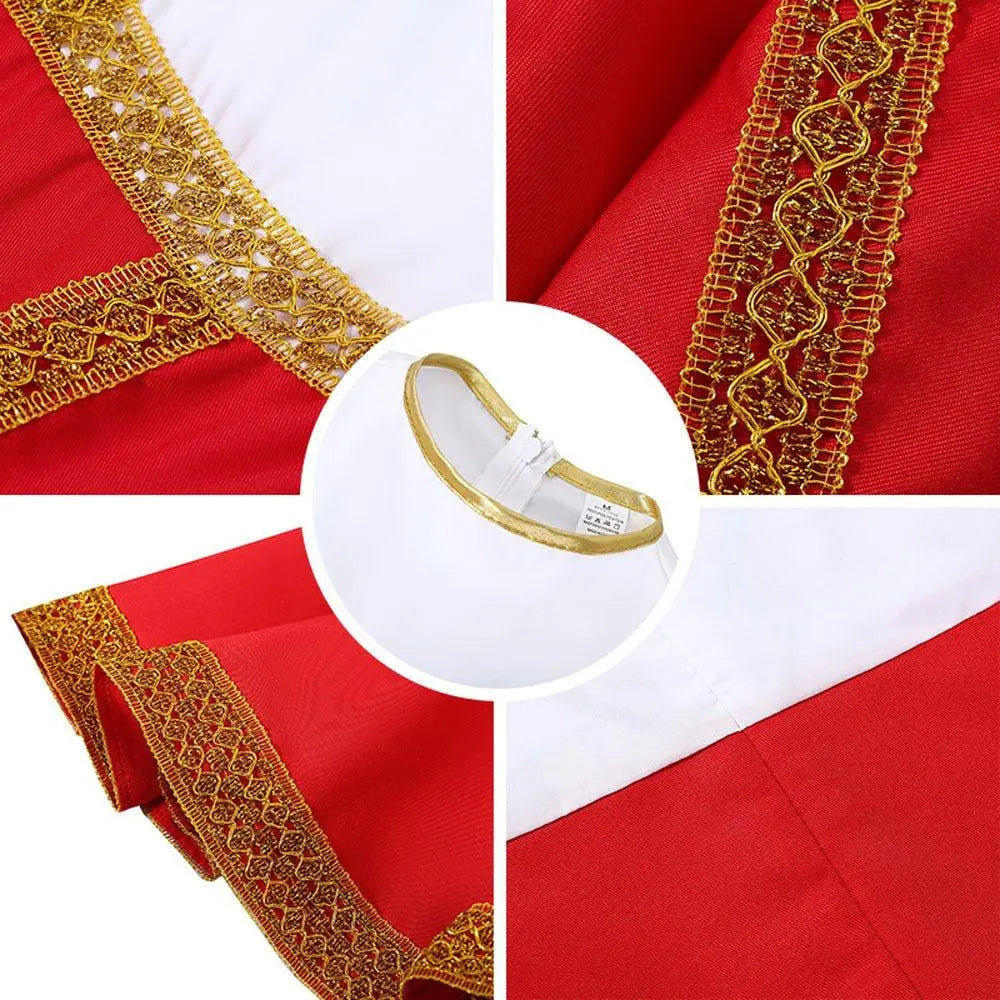 Russian Girls Cosplay Costume Ethnic Dress Halloween National Oufit Dresses Stage Performances - Pajamasbuy