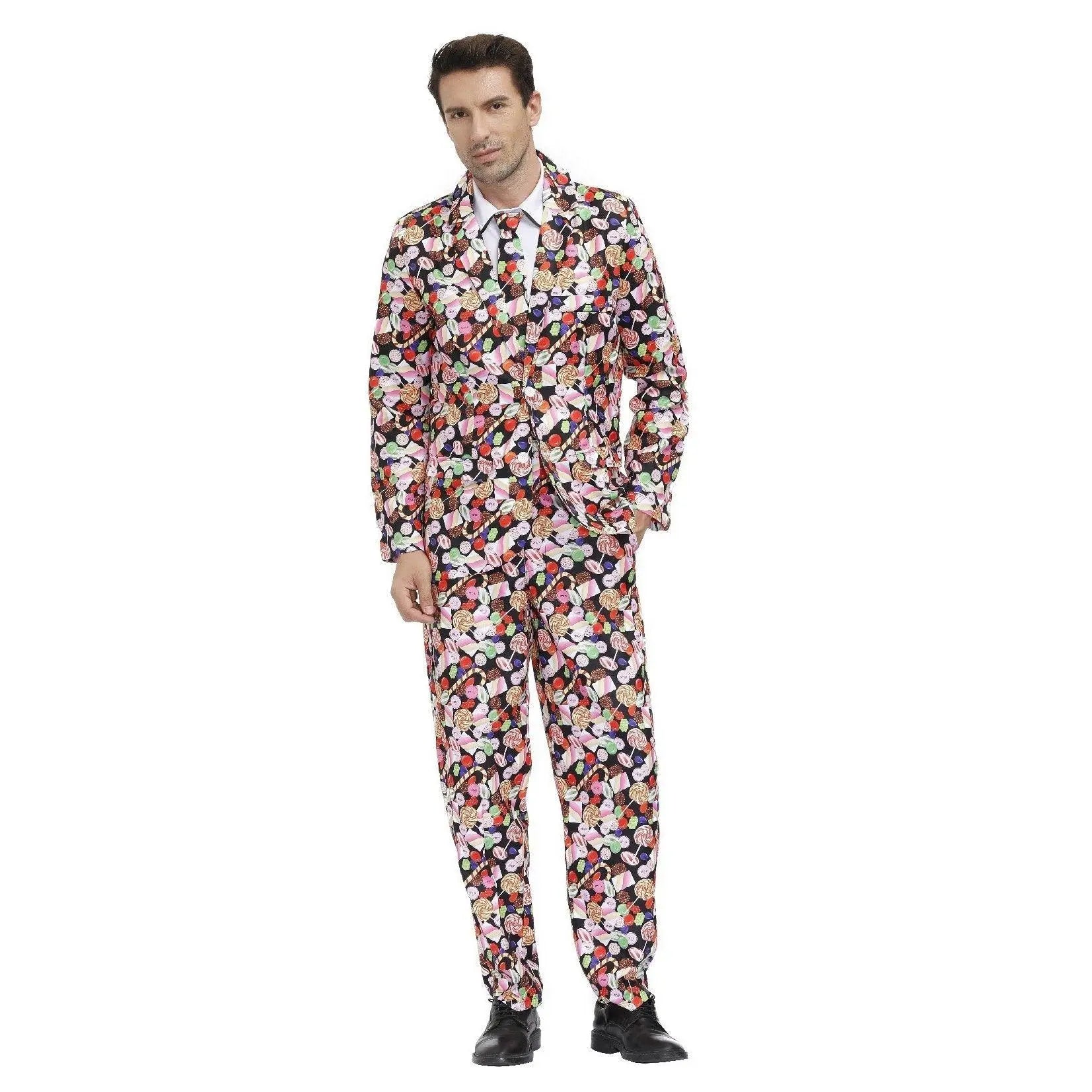 Stag Do Party Fancy Dress Host Printed Suit For Men - Pajamasbuy