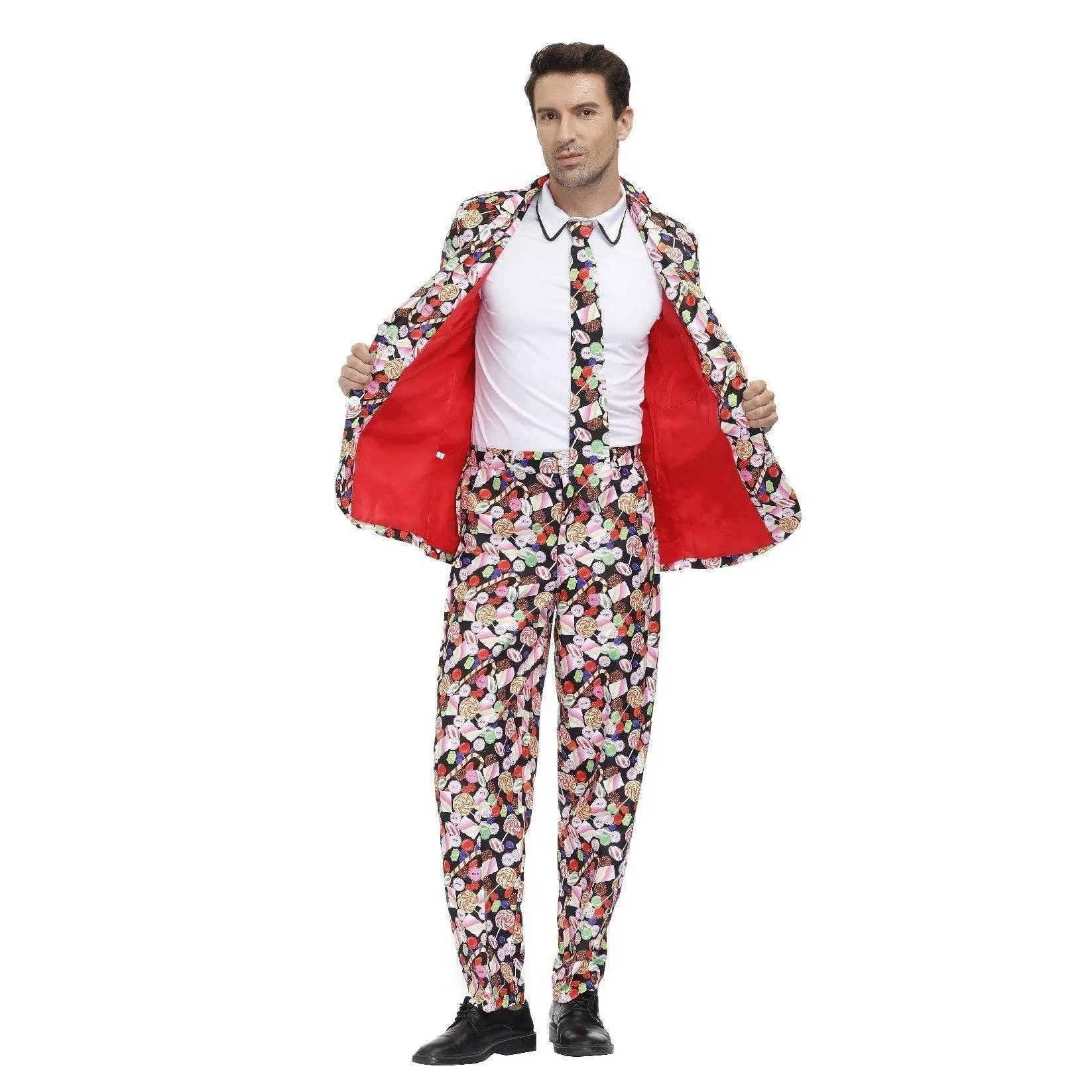 Stag Do Party Fancy Dress Host Printed Suit For Men - Pajamasbuy
