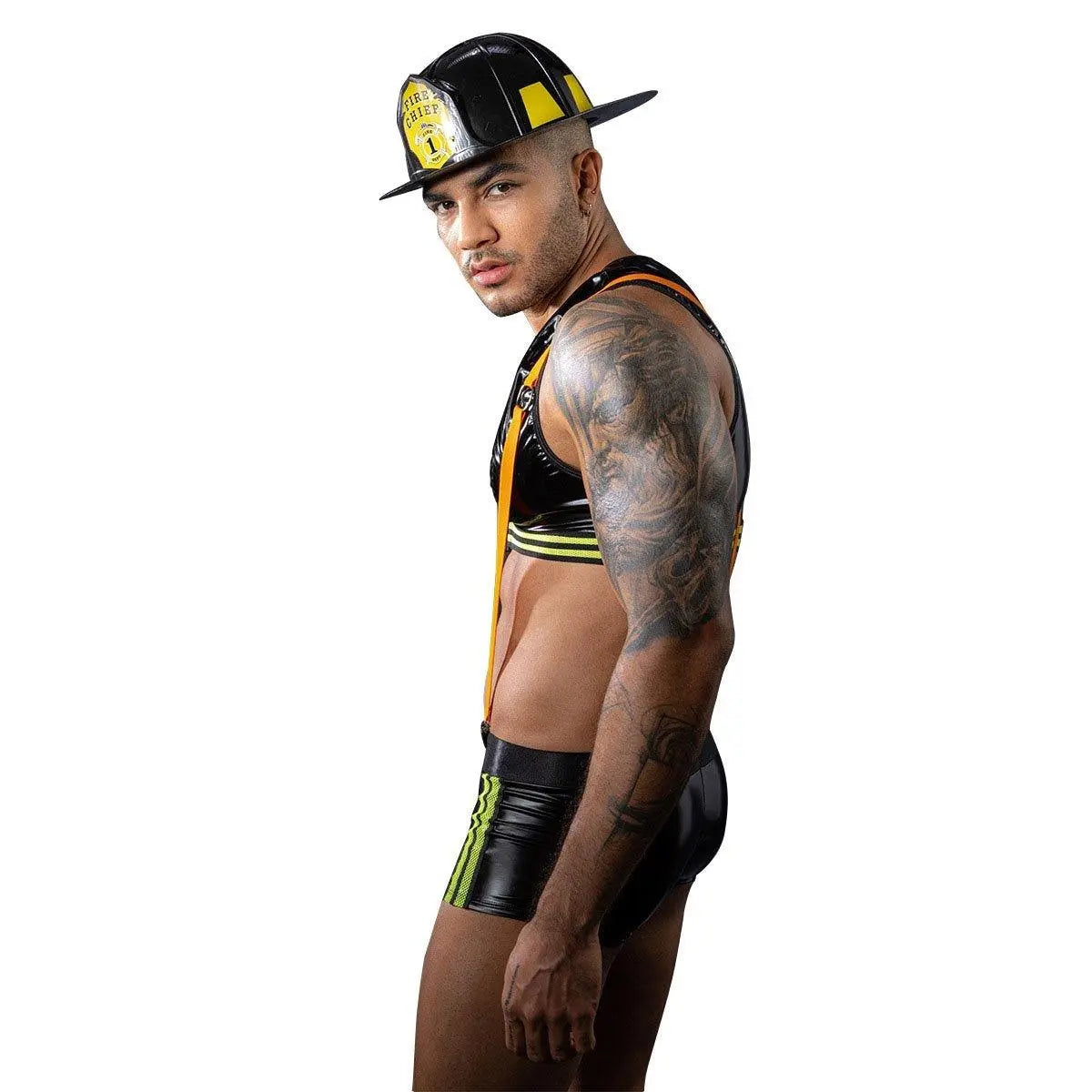 Stag Do Party Firemen Fancy Dress Costume Outfit Night Club Bar For Men - Pajamasbuy