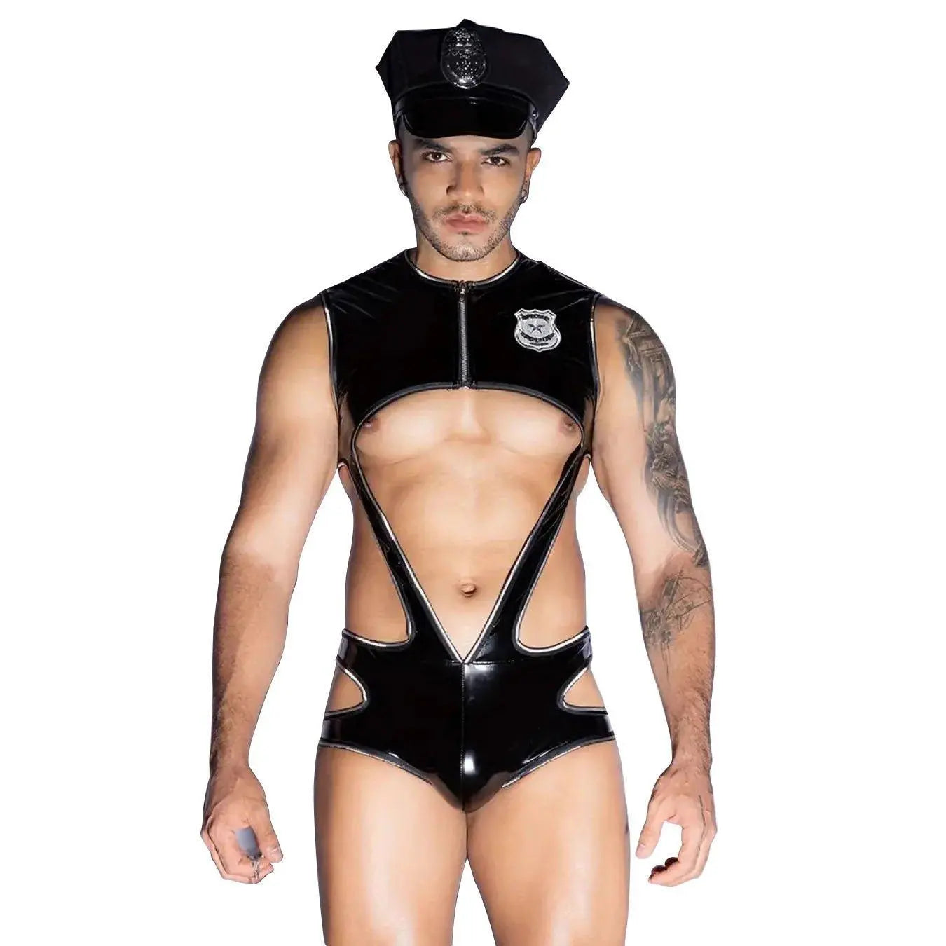 Stag do Macho Policeman Party Costume Nightclub Uniform - Pajamasbuy