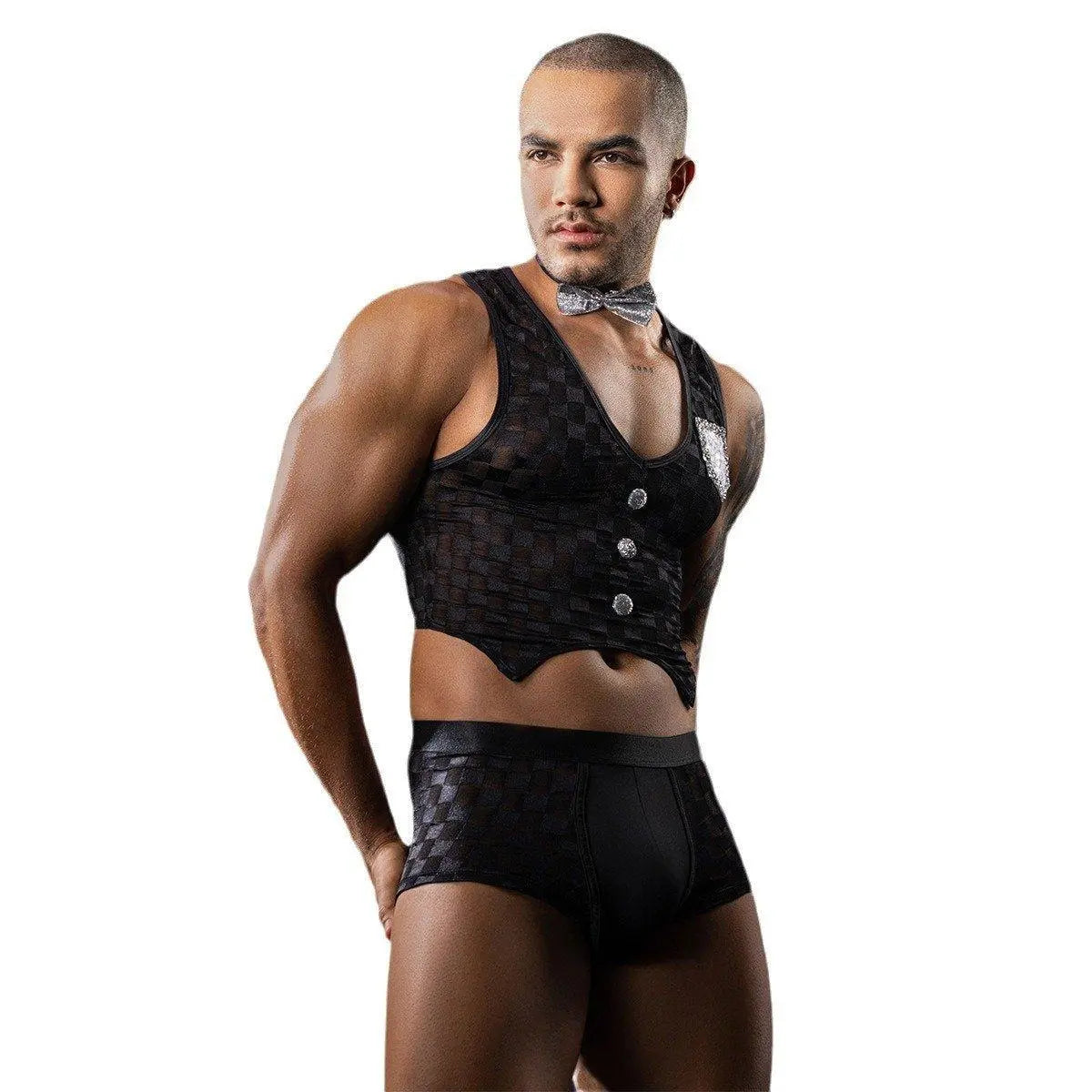 Stag do Male Servant Party Costume Night Club Uniform - Pajamasbuy