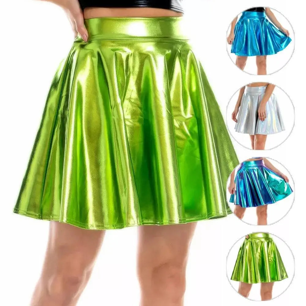 Nightclub stage performance clothing pleated Dress skirt - Pajamasbuy