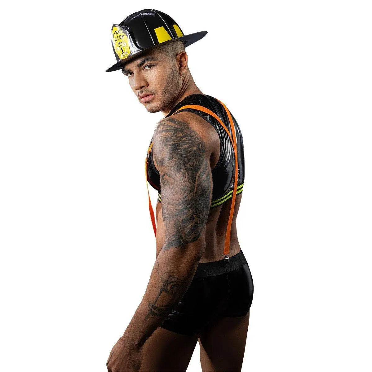 Stag Do Party Firemen Fancy Dress Costume Outfit Night Club Bar For Men - Pajamasbuy