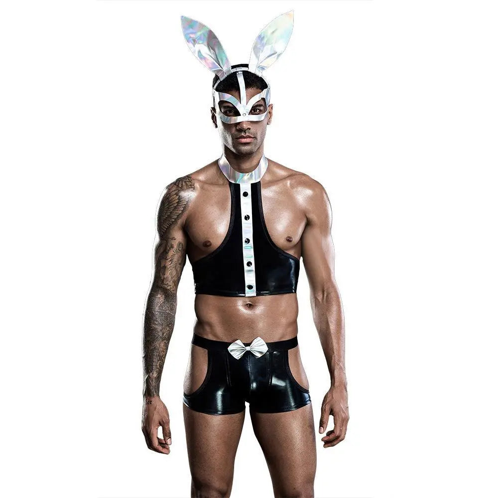 Stag do Bunny Suit Party Costume Night Club Uniform - Pajamasbuy