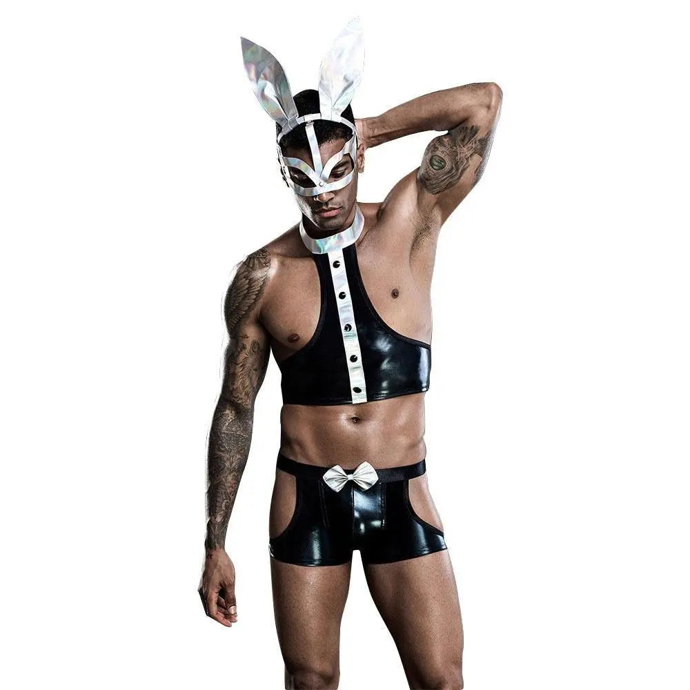 Stag do Bunny Suit Party Costume Night Club Uniform - Pajamasbuy