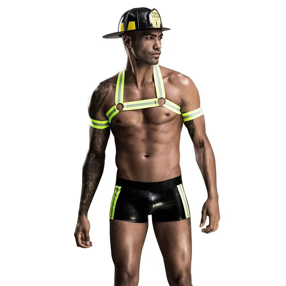 Stag do Firemen Party Fancy Dress Costume Night Club Uniform - Pajamasbuy