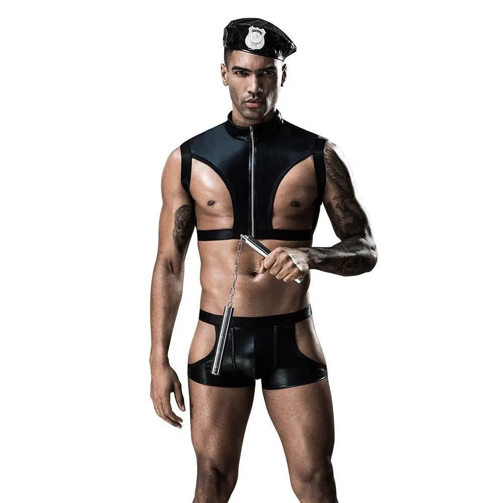 Stag do Policemen Party Costume Night Club Uniform - Pajamasbuy