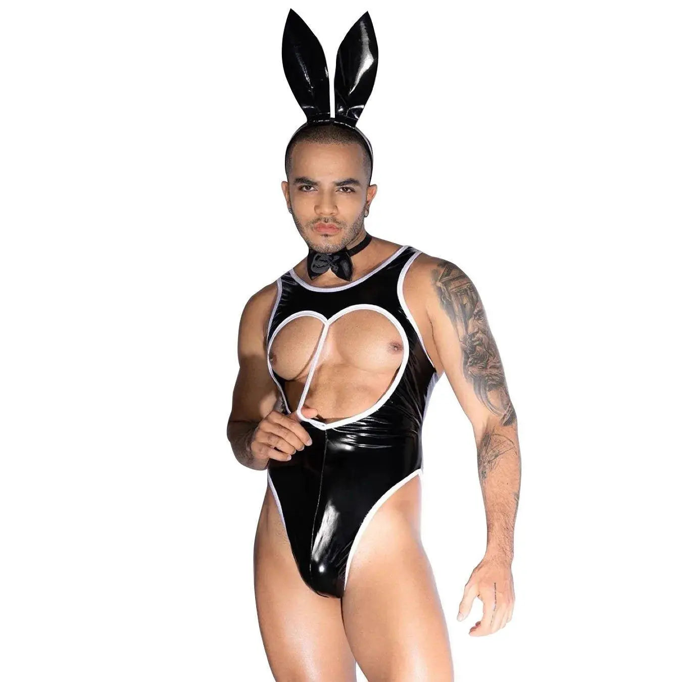 Stag do Rabbit Man Party Costume Night Club Uniform - Pajamasbuy