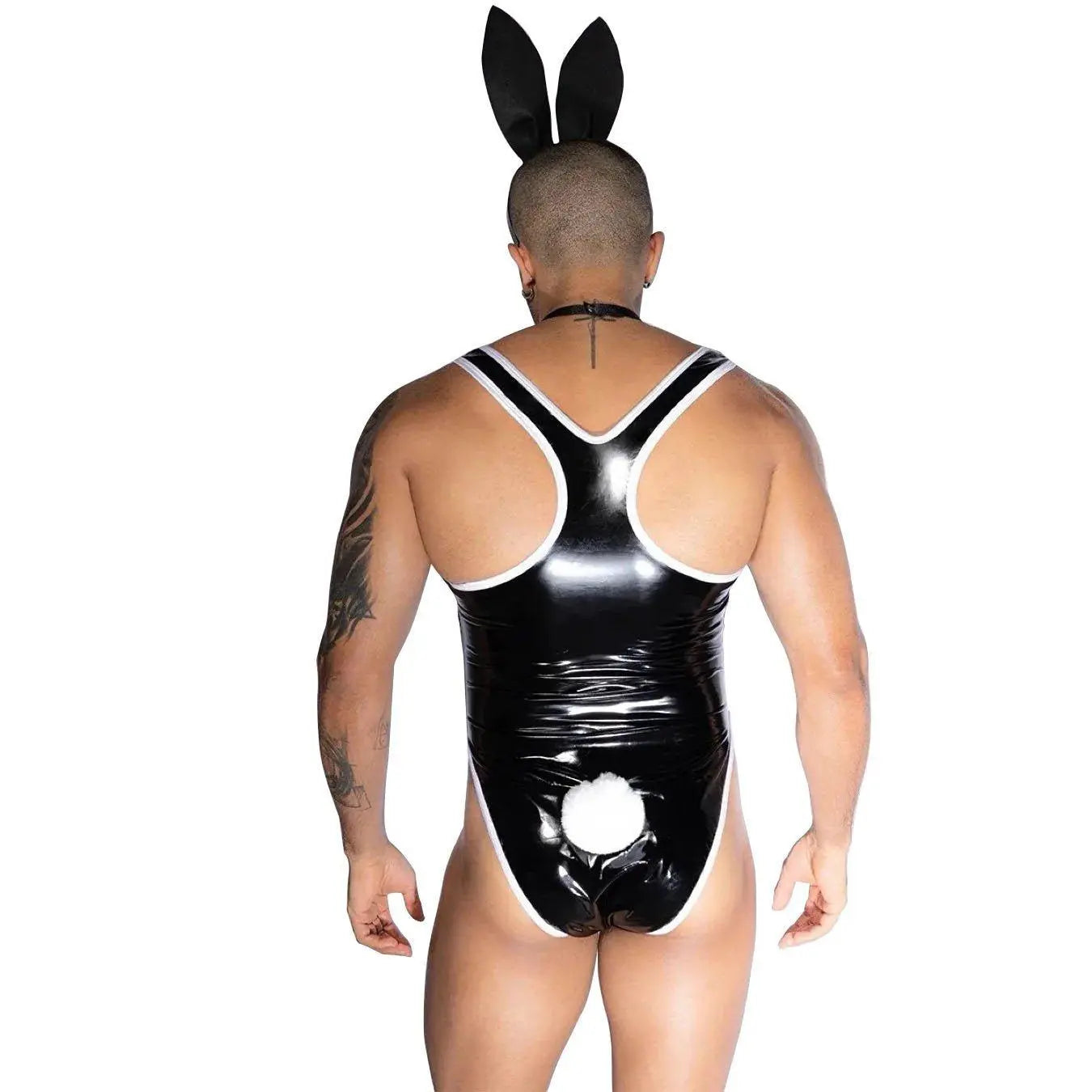 Stag do Rabbit Man Party Costume Night Club Uniform - Pajamasbuy